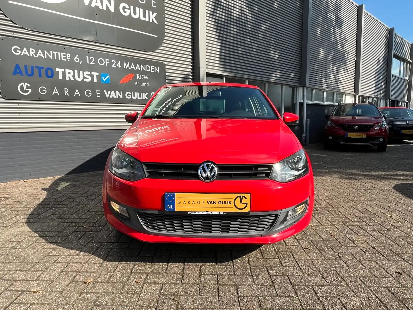 Volkswagen Polo 1.2 Team Clima,Cruise,Isofix,ElektrRamen+Spiegels, Rot - 2
