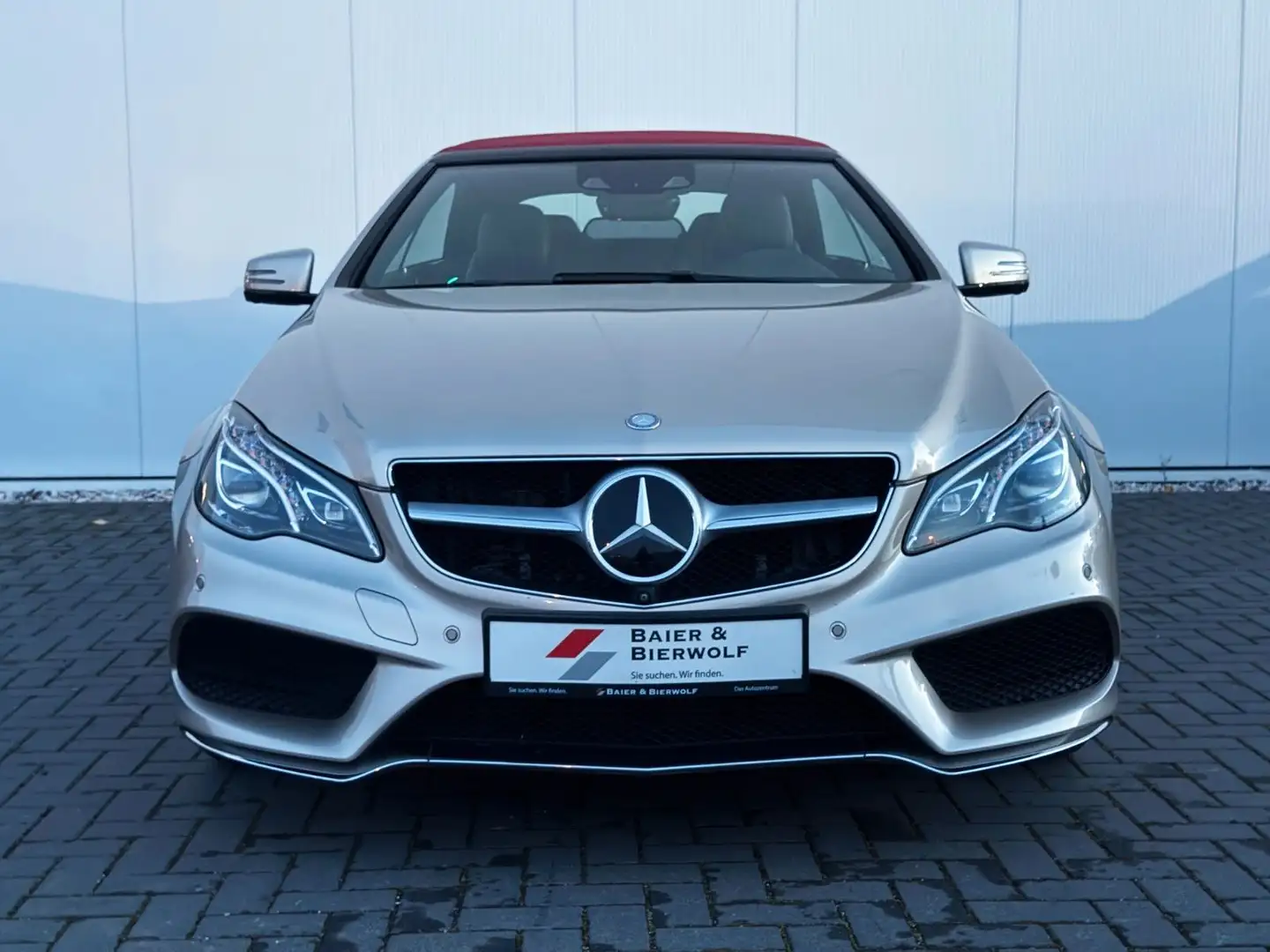 Mercedes-Benz E 350 d Cabrio BlueTec DISTR.AMG-LINE 360GRAD Argent - 2