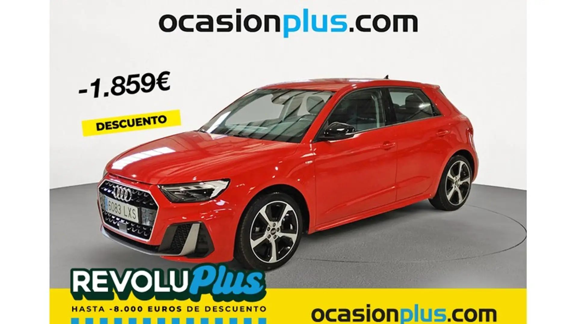 Audi A1 Sportback 25 TFSI S line Rouge - 1
