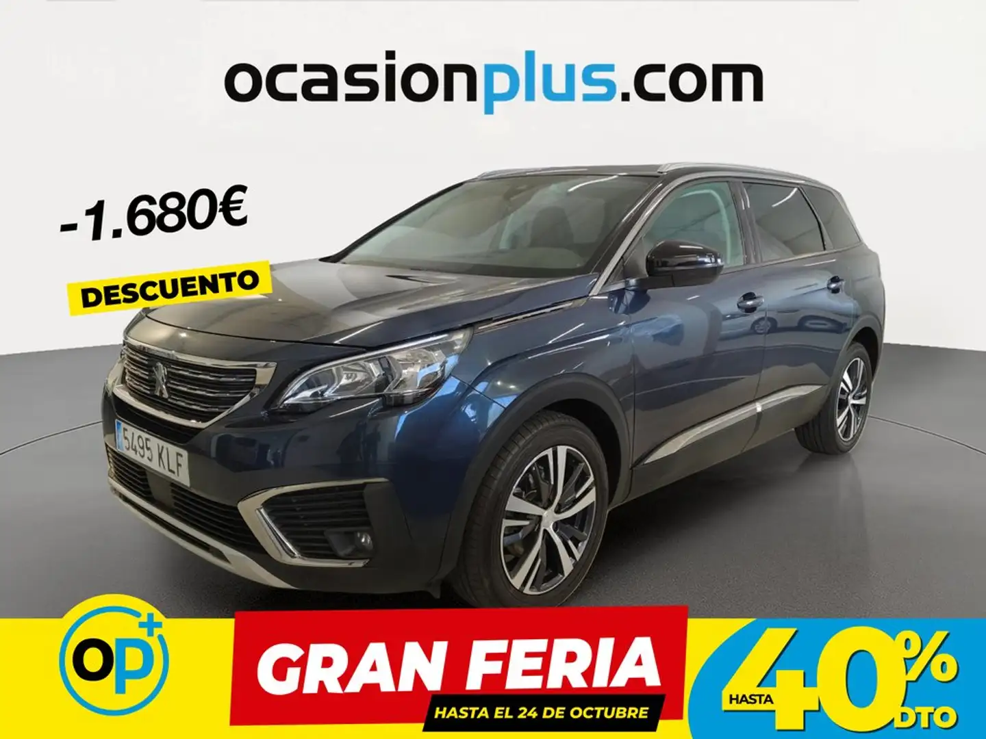 Peugeot 5008 1.6BlueHDi S&S Allure 120 Azul - 1