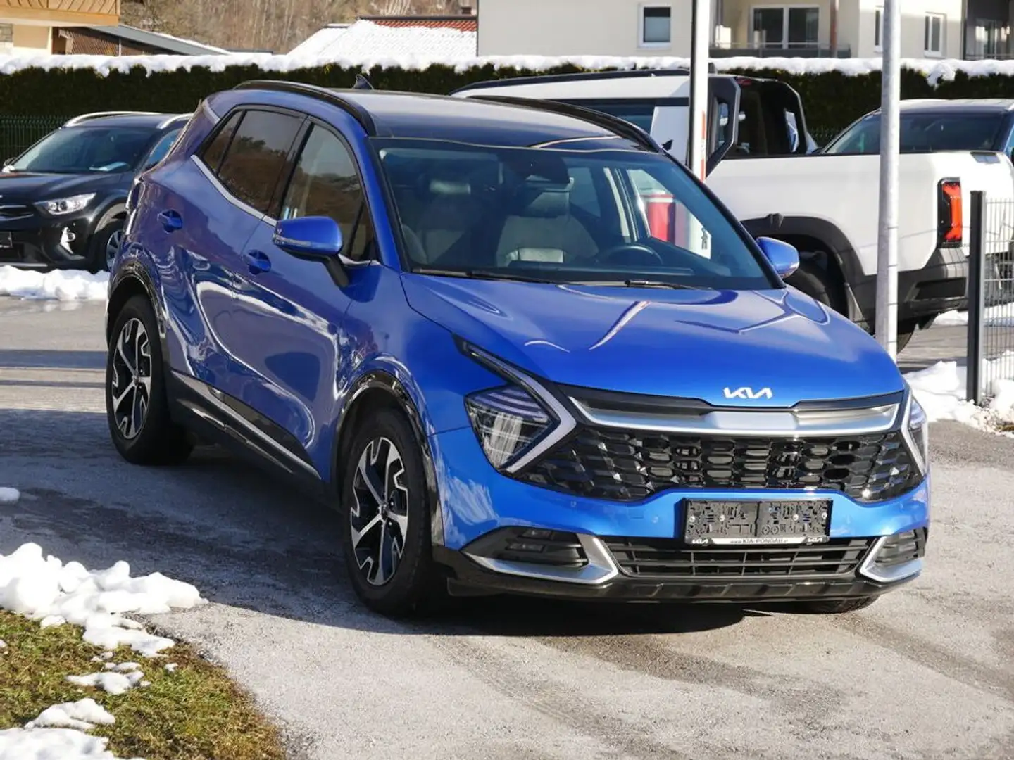 Kia Sportage 1,6 TGDI 48V Gold AWD DCT Blau - 2