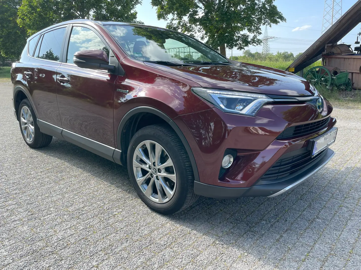 Toyota RAV 4 RAV 4 2.5 4x2 Hybrid Comfort Rouge - 1