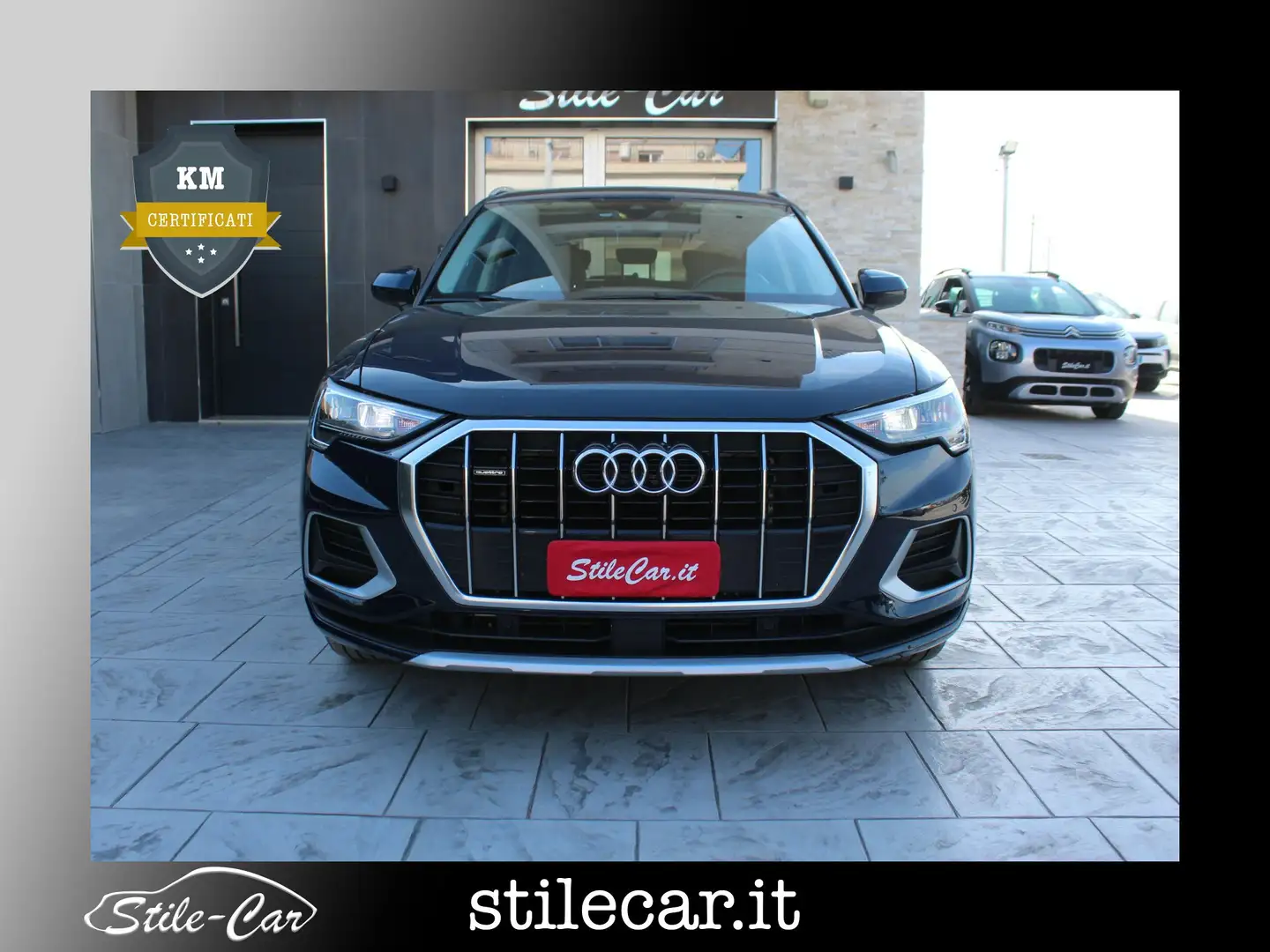 Audi Q3 Q3 40 2.0 tdi Bus. Advanced quattro  s-tronic Bleu - 1
