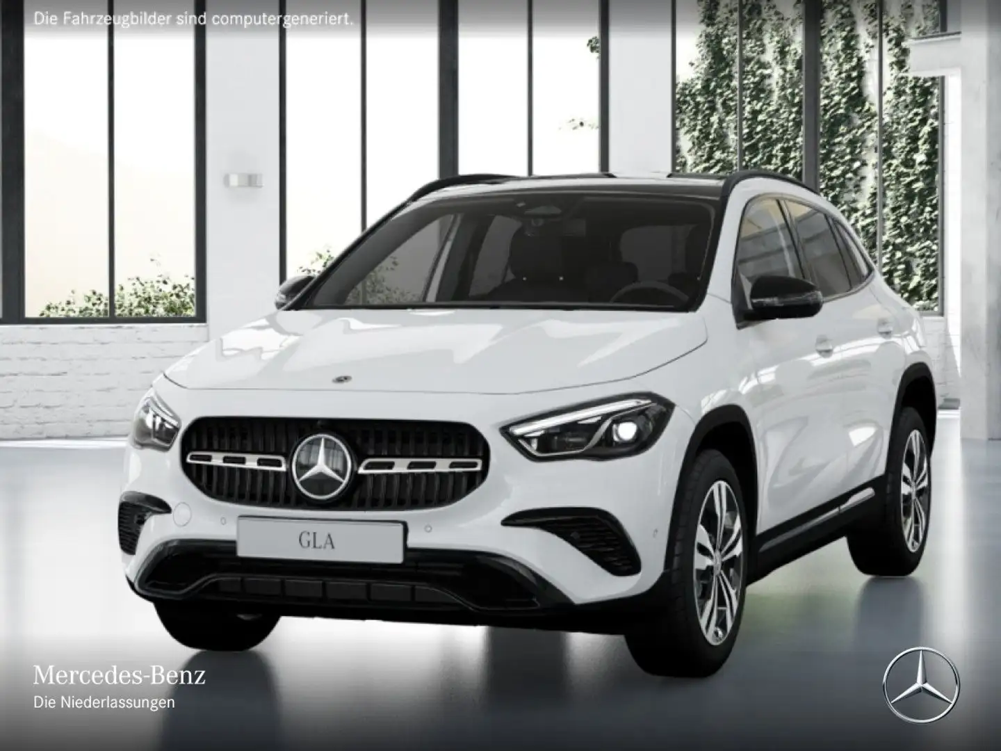Mercedes-Benz GLA 180 PROGRESSIVE+NIGHT+PANO+360°+MULTIBEAM+7G Weiß - 2