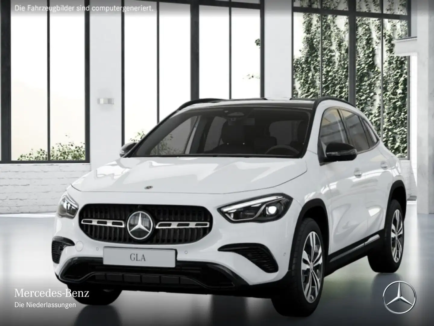 Mercedes-Benz GLA 180 PROGRESSIVE+NIGHT+PANO+360°+MULTIBEAM+7G Weiß - 2