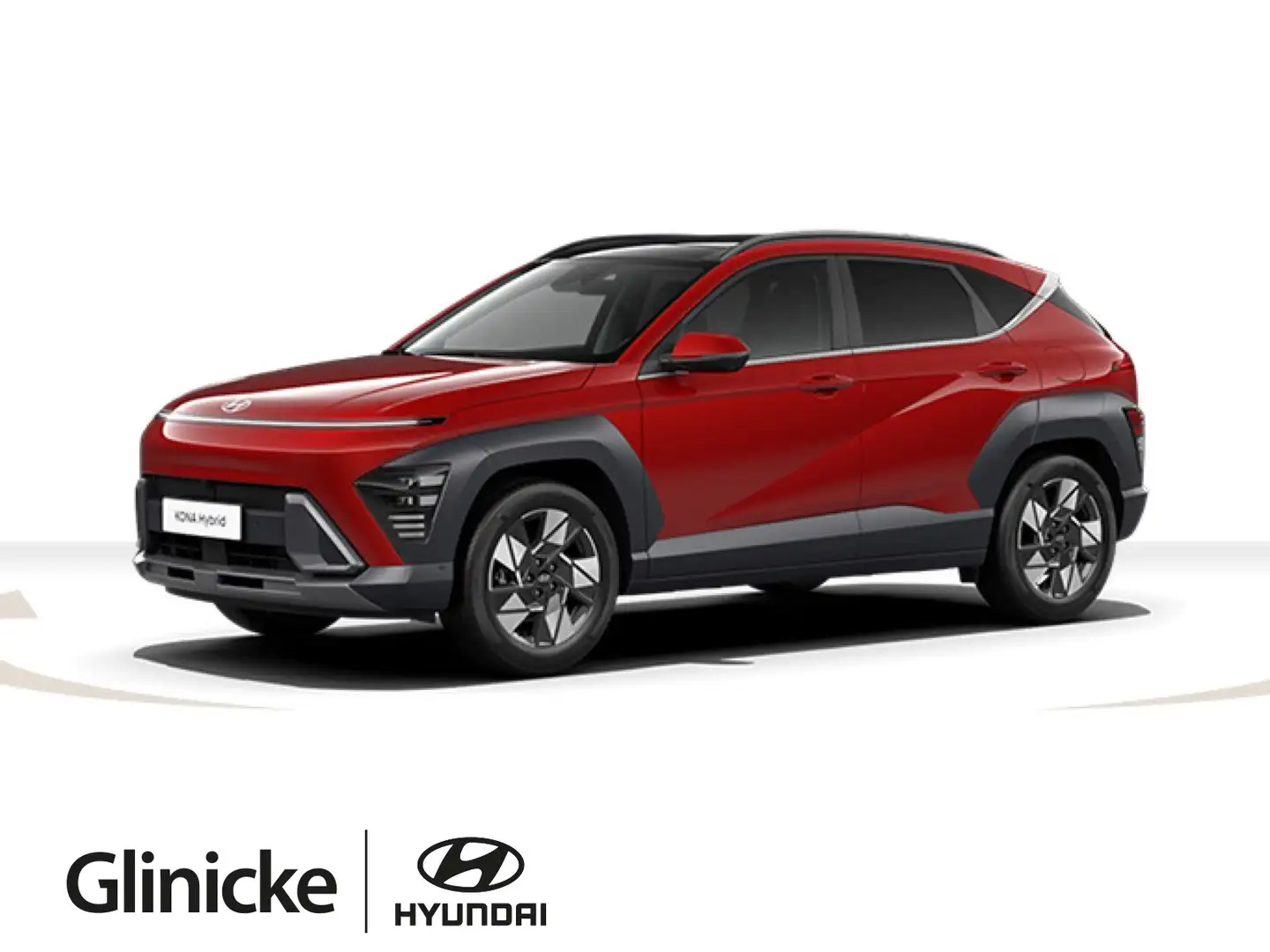 Hyundai KONA KONA Hybrid PRIME*Glasschiebedach*Sitz-Paket Rot - 1