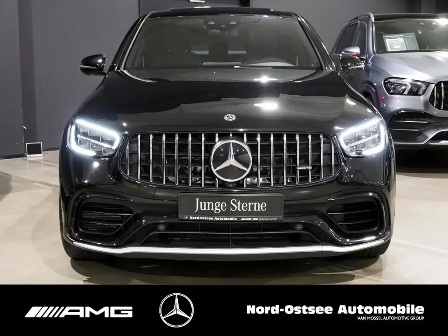 Mercedes-Benz GLC 63 AMG GLC 63 S AMG 4M Coupé AHK 360° KEYLESS LED AMBIE Schwarz - 2