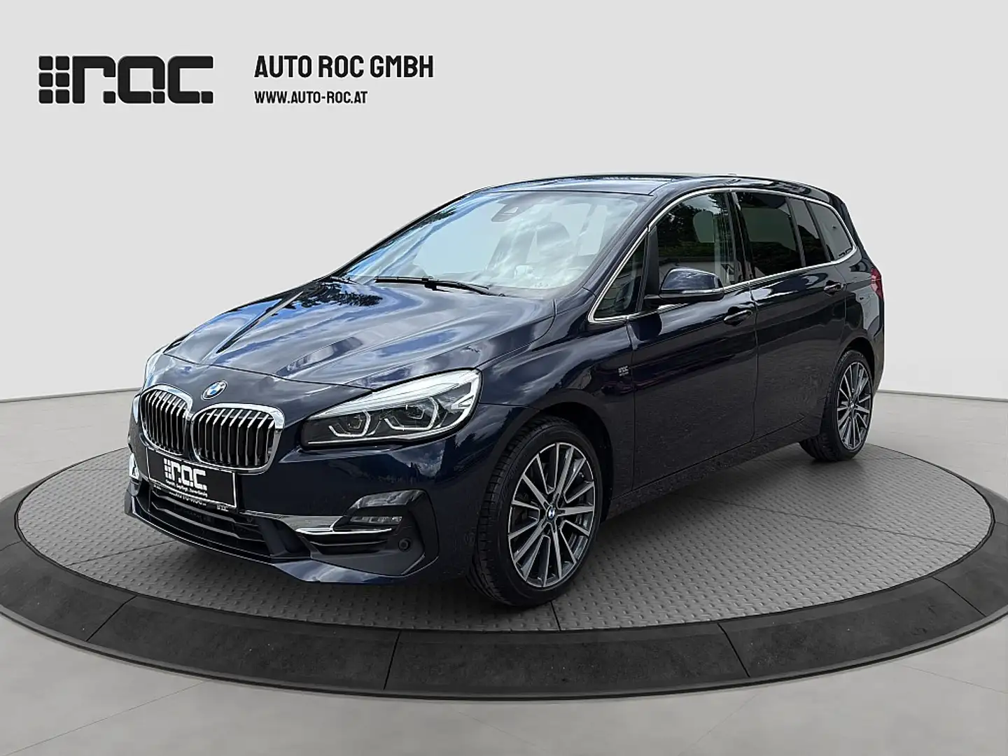 BMW 220 d Gran Tourer Aut. HUD/ACC/Navi/Kamera/uvm Blau - 1
