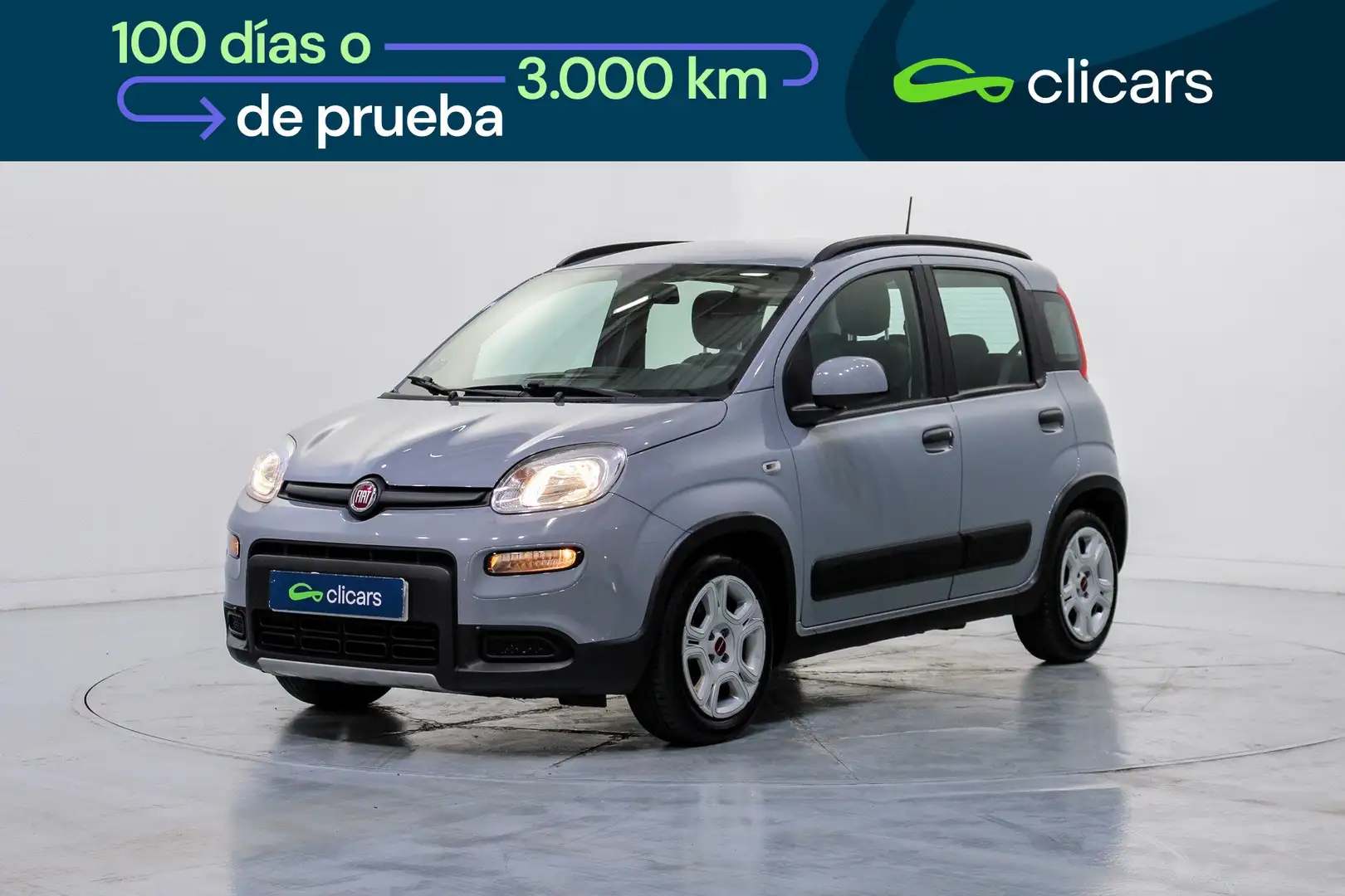 Fiat Panda 1.0 Gse Hybrid Plateado - 1