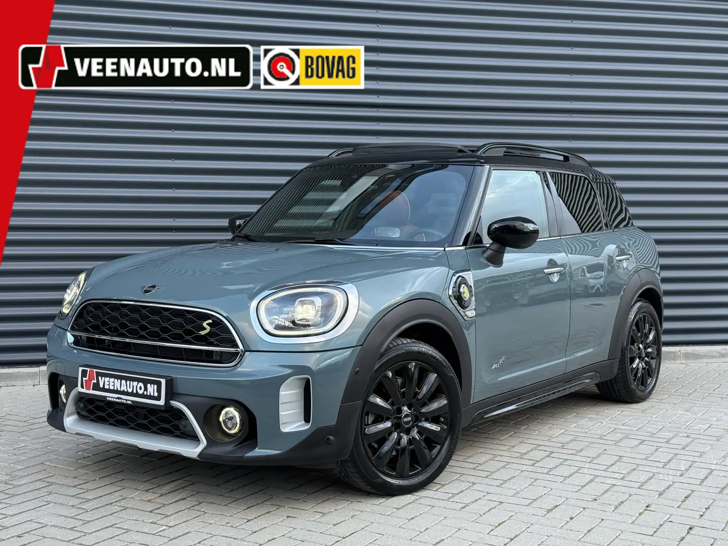 MINI Cooper SE Countryman 2.0 ALL4 Northwood Pano/Leder/Camera Groen - 1