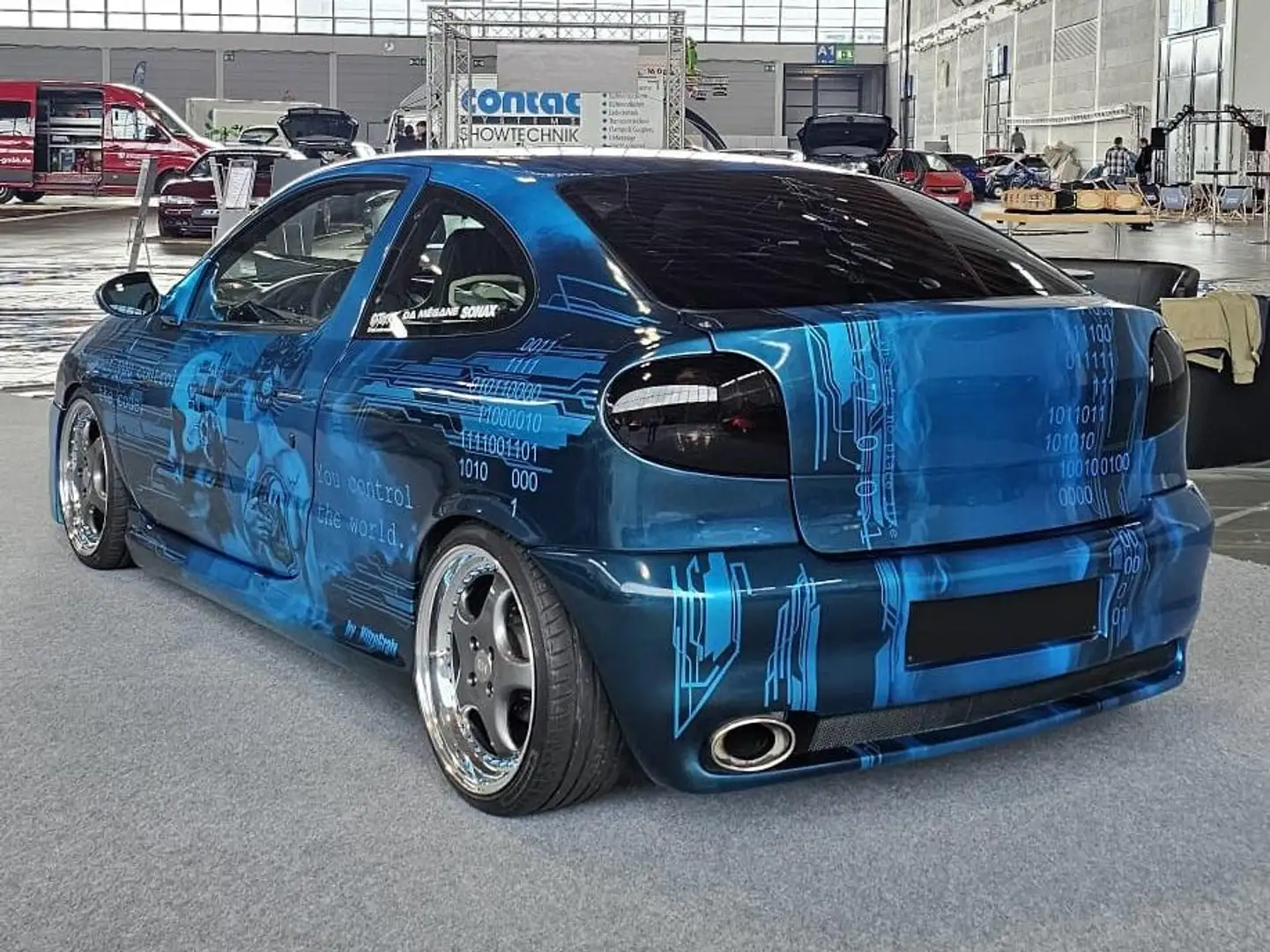 Renault Megane Mégane Coupé 2.0 16V Blau - 2