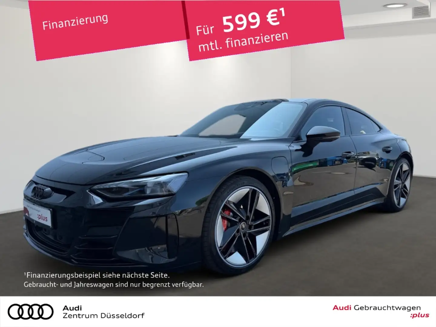 Audi e-tron GT quattro PANO B&O LEDER 360 ACC Negro - 1