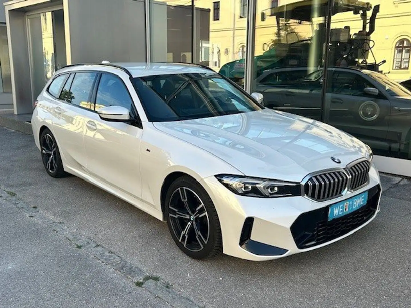 BMW 318 318d 48 V Touring Aut. Blanco - 1