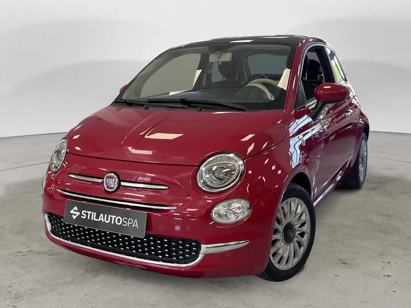 Fiat 500 1.0 Hybrid Dolcevita Rojo - 1