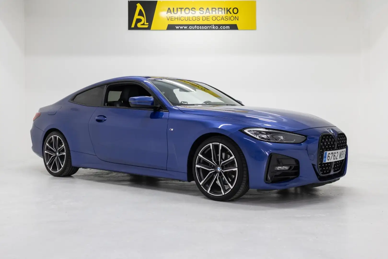 BMW 420 420dA Coupé M Sport Azul - 1