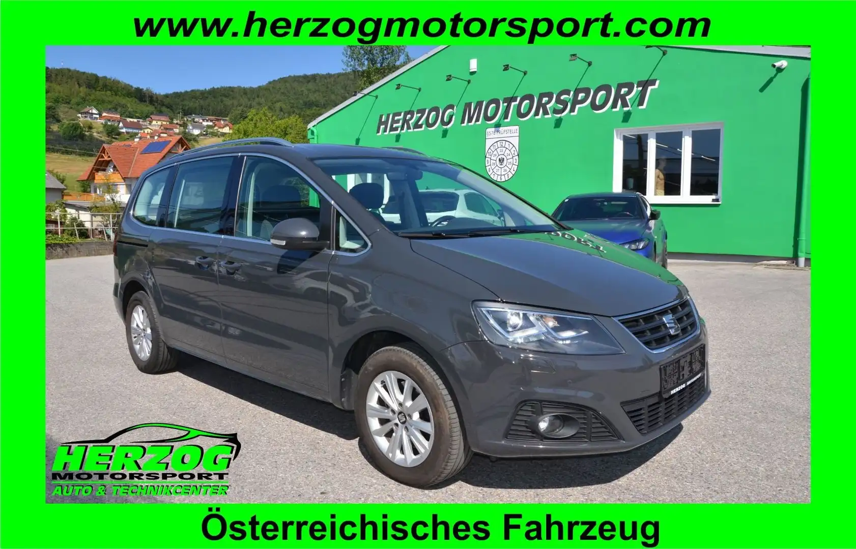 SEAT Alhambra Alhambra Executive 2,0TDI BI-XENON KAMERA AHV 1.BE Grau - 1