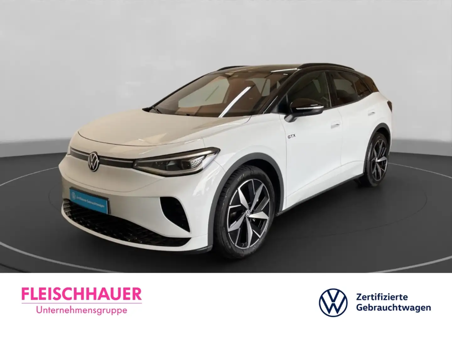 Volkswagen ID.4 GTX 4Motion Matrix-LED AHK SHZ HUD App-Connect Weiß - 1