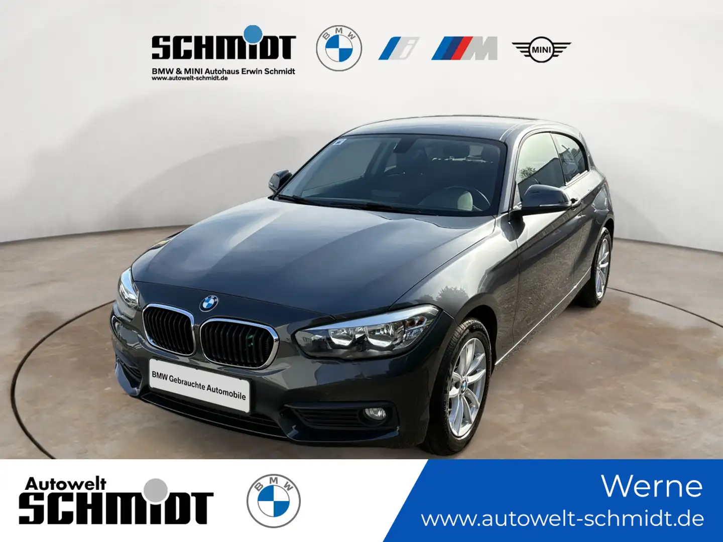 BMW 116 d Advantage + GARANTIE Gris - 1