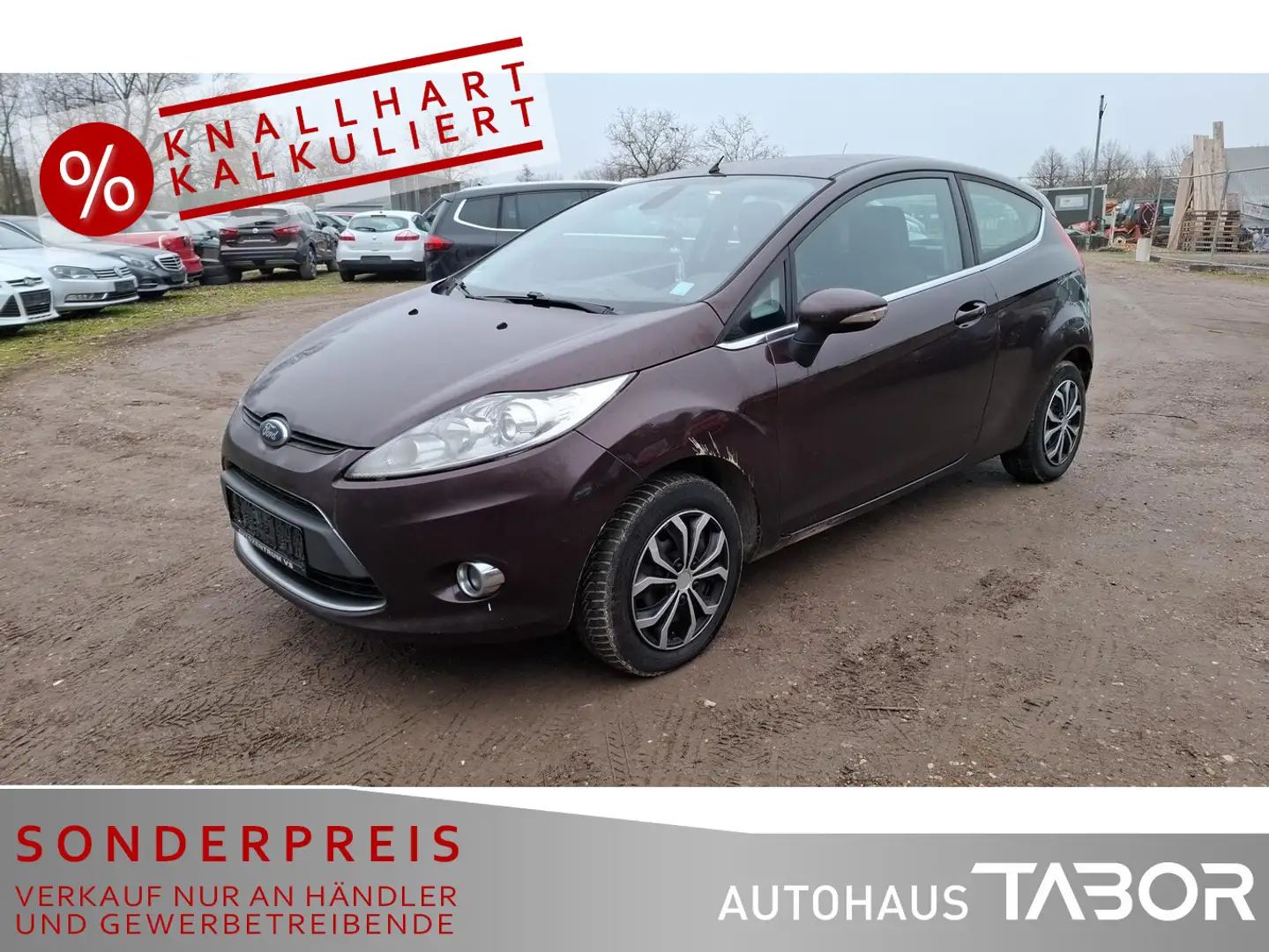 Ford Fiesta 1.25 Titanium Klimaautomatik BT RadioCD Rot - 1