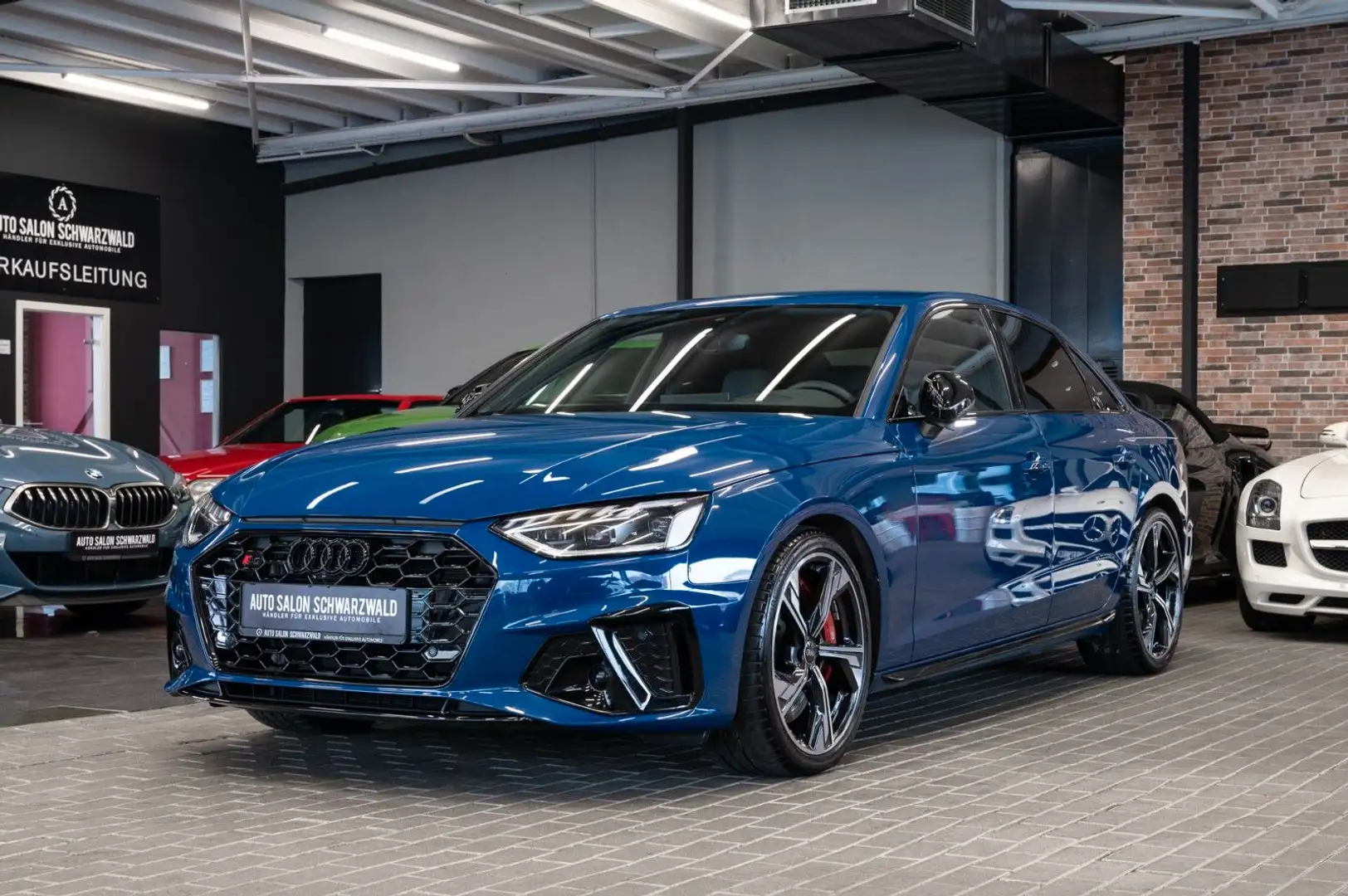 Audi S4 Limousine 3.0 TDI quattro|S-SITZE|HEAD-UP|ACC Blau - 2