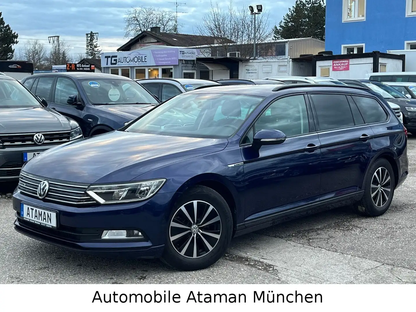 Volkswagen Passat Variant 1.6 TDI Bluemotion / Klima / APS Azul - 2
