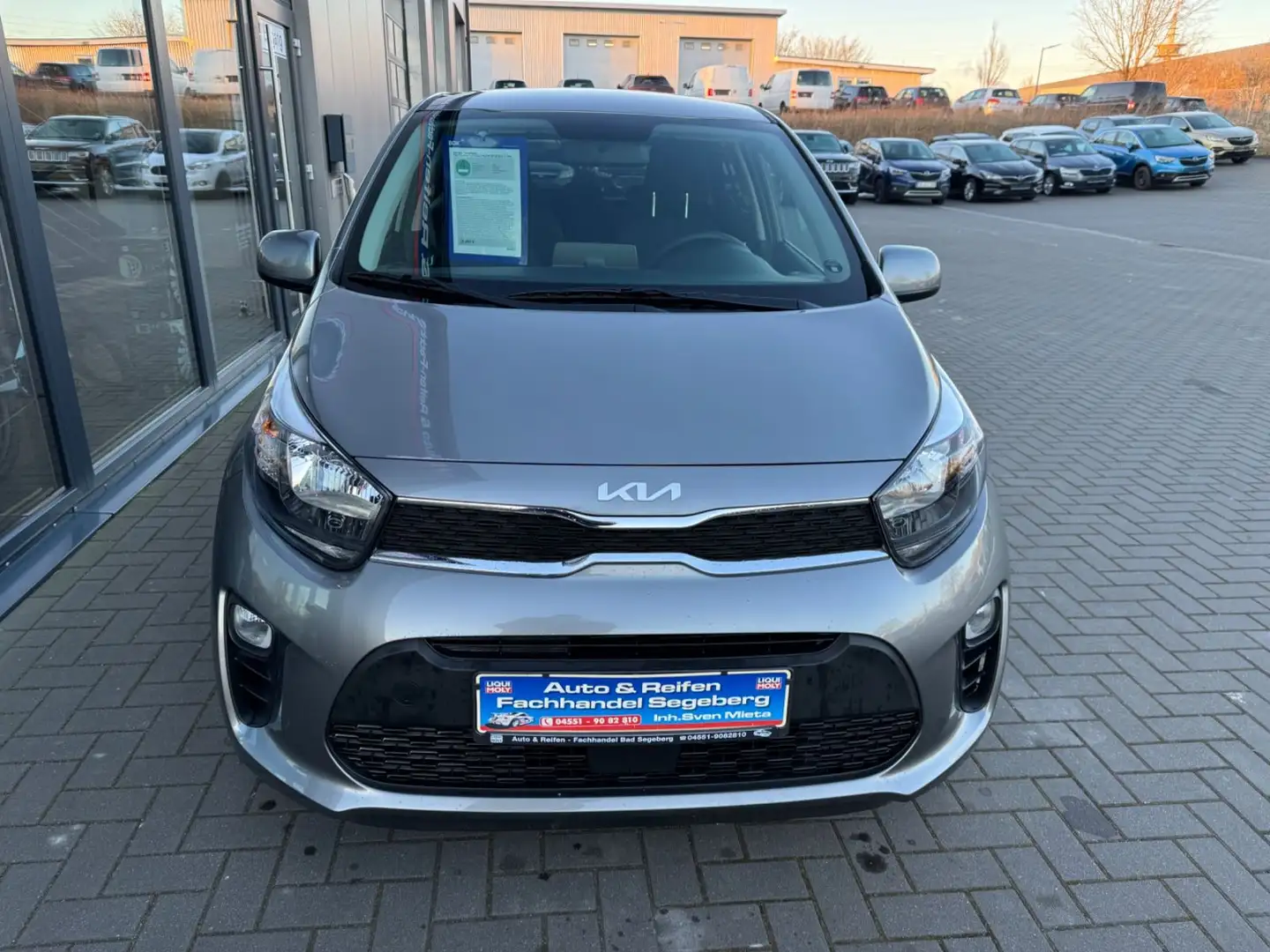 Kia Picanto 1.2 Vision*NAVI*KAMERA*SITZHZG*5TRG Grau - 2