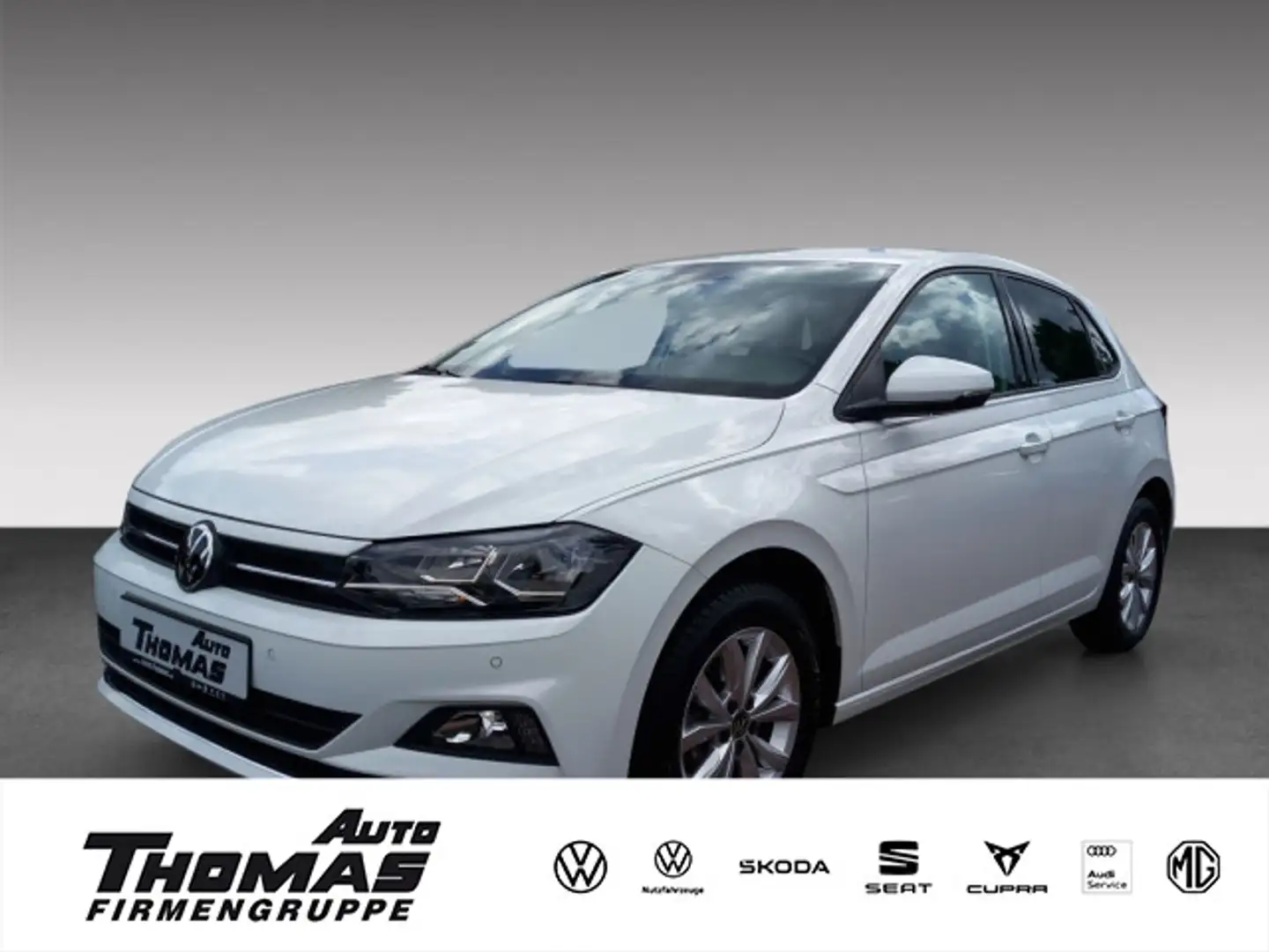 Volkswagen Polo 1.0 TSI DSG Highline *SHZ*KLIMA*NAVI* Biały - 1