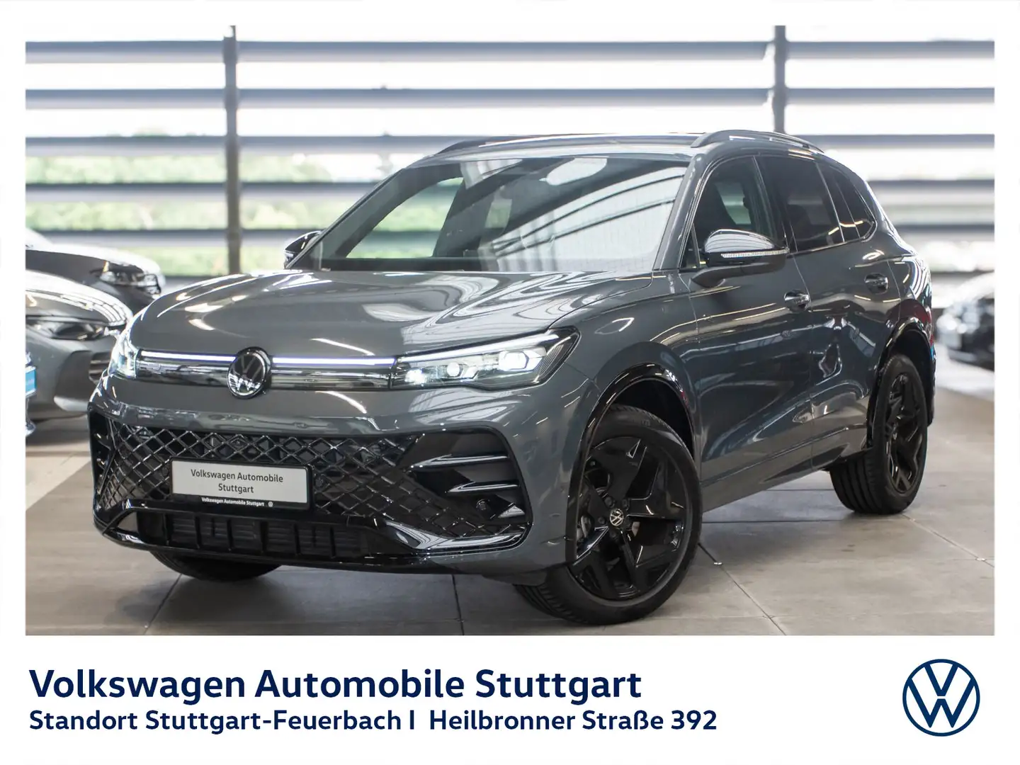 Volkswagen Tiguan 1.5 eTSI R-Line DSG Navi AHK Kamera Grau - 2
