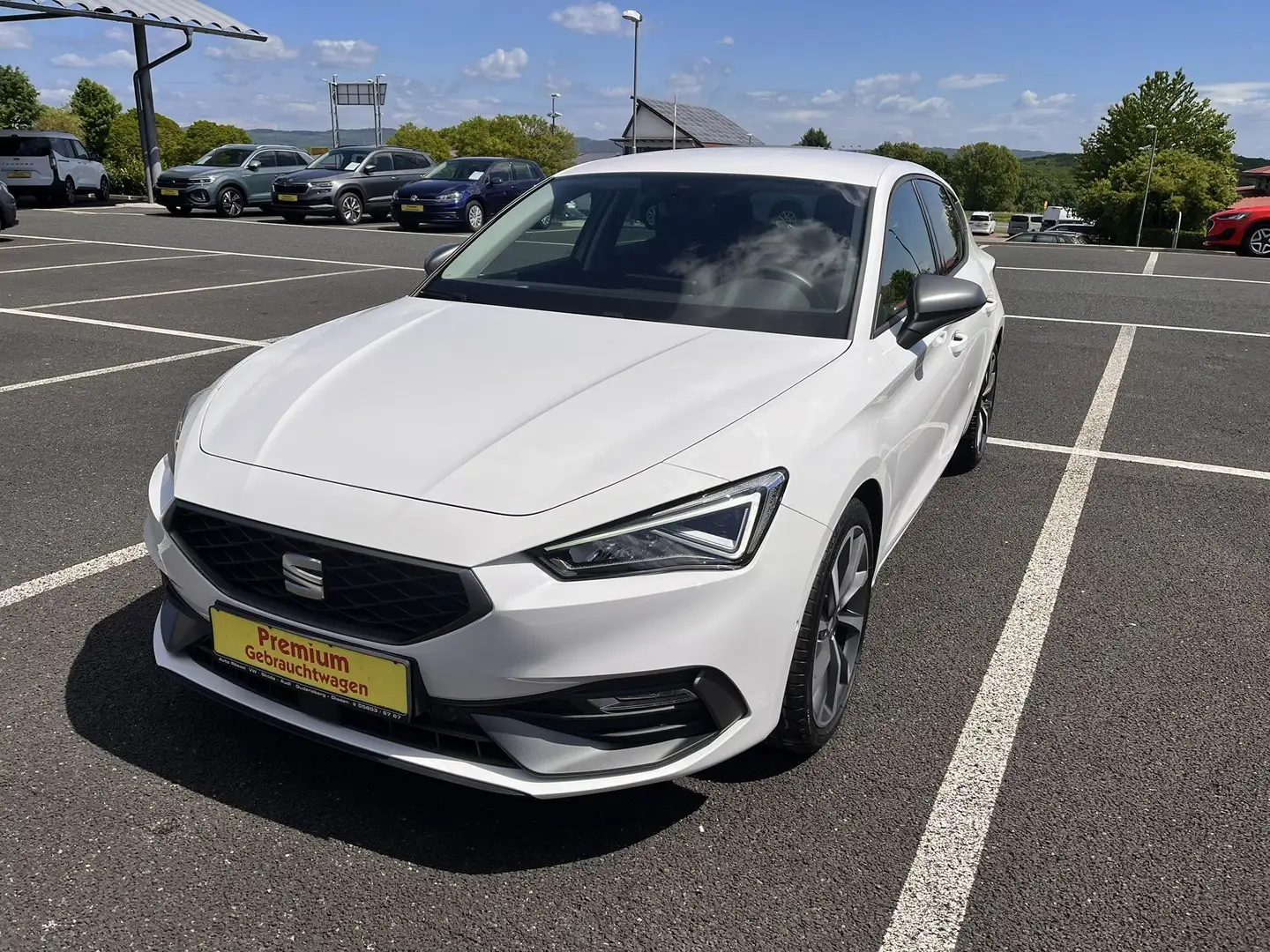 SEAT Leon 1.5 TSI FR  Alu 18" Navi FullLink LED Weiß - 1
