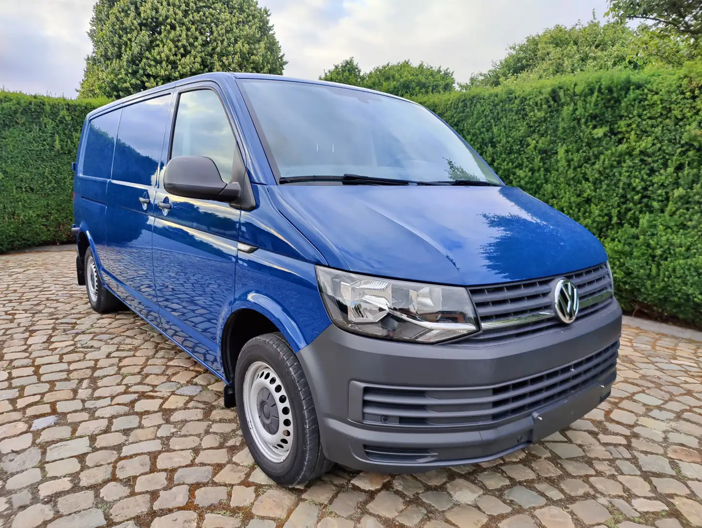 Volkswagen T6 Transporter Transporter T6 DSG Lang Navigatie Parkeersensoren Blauw - 1