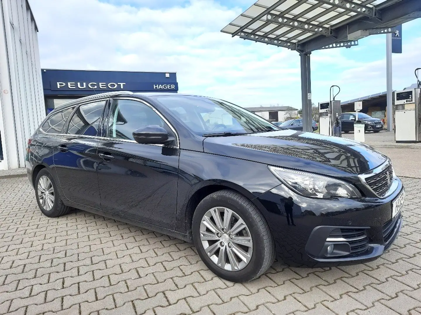 Peugeot 308 ALLURE 130 EAT8 Sitzheizung EPHv+h/Kamera DAB Navi Noir - 1