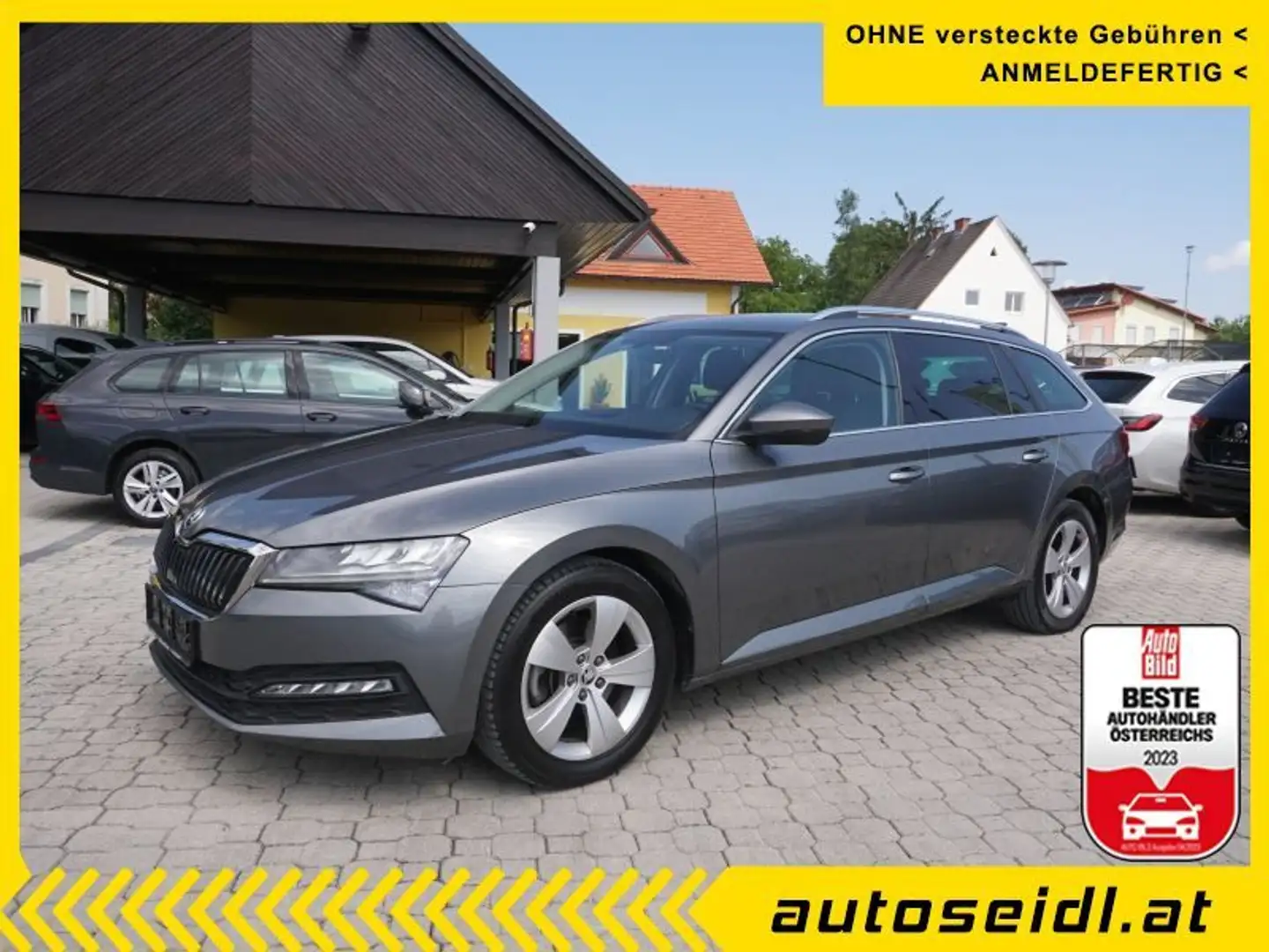 Skoda Superb Kombi 2,0 TDI DSG *2022er+VIRTUAL+LED* Grau - 1