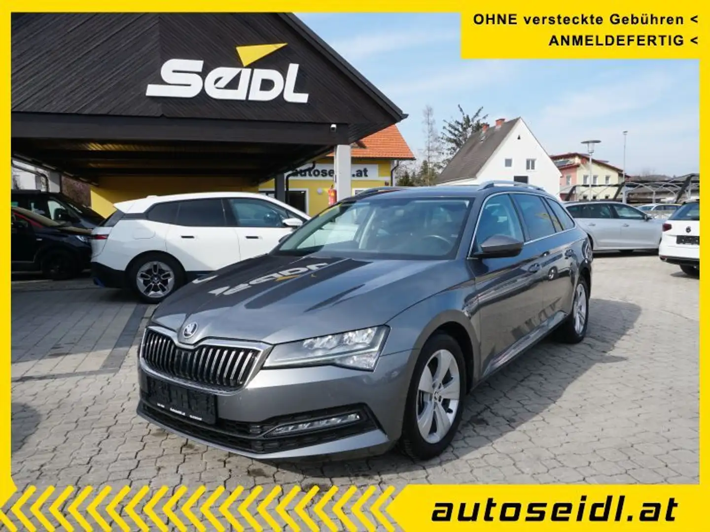 Skoda Superb Kombi 2,0 TDI DSG *2022er+VIRTUAL+LED* Grau - 1