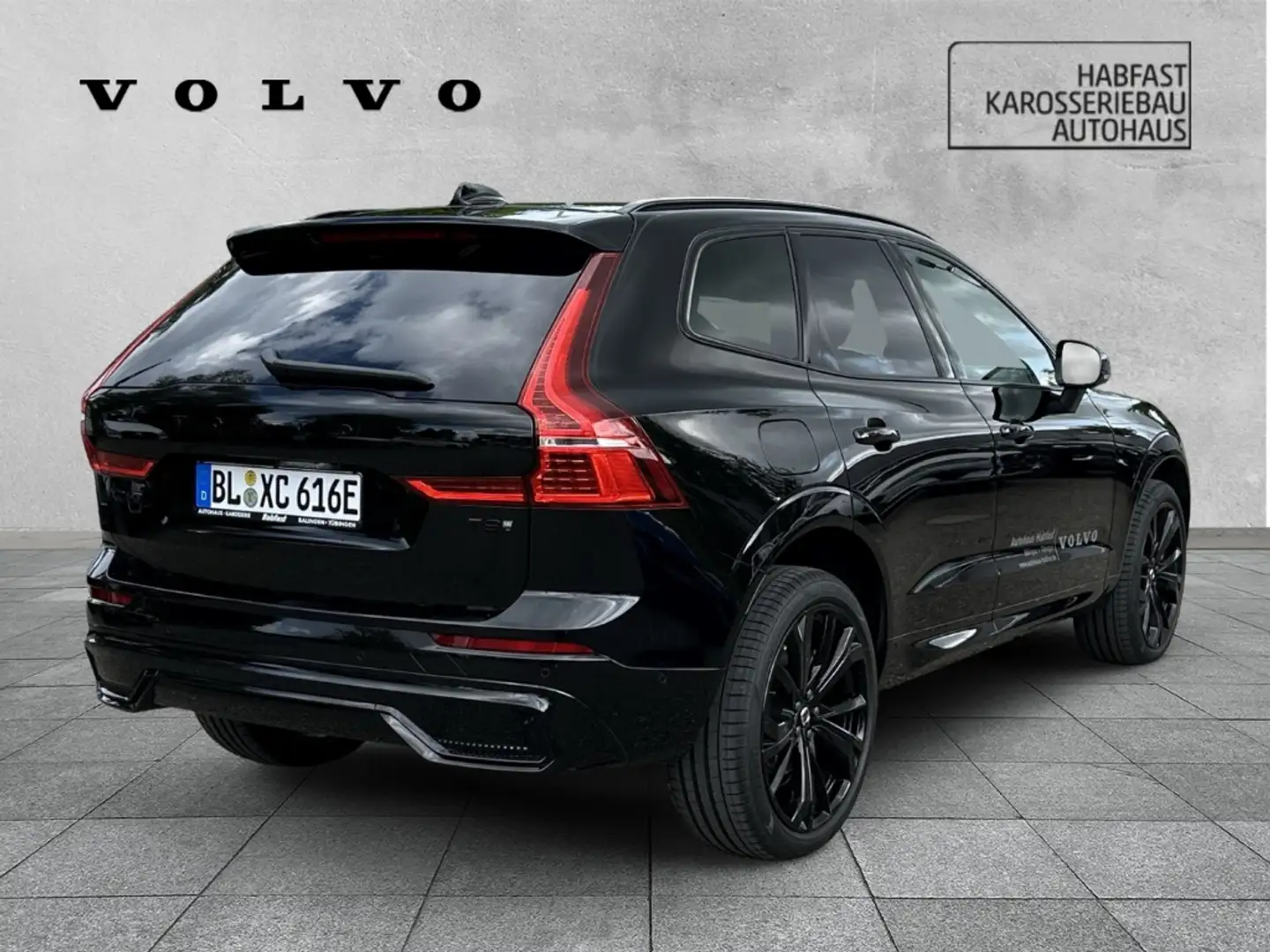 Volvo XC60 T8 AWD Black Edition Ultra Plug-In Hybrid EU6e HUD Schwarz - 2