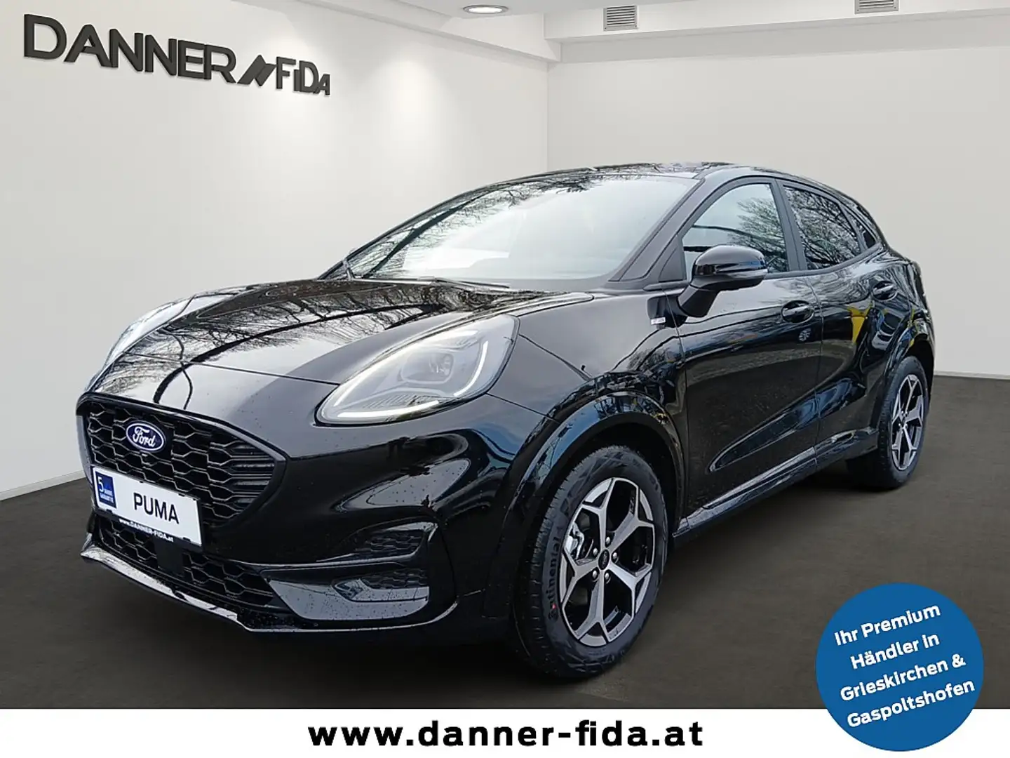Ford Puma ST-LINE 125 PS EcoBoost/Benzin Automatik Mild-H... Schwarz - 1