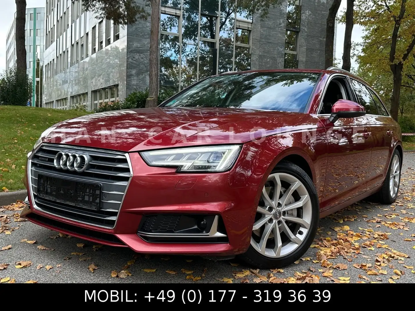 Audi A4 Avant 40TDI quattro sport*S-TRONIC*MATRIX*B&O Rot - 2
