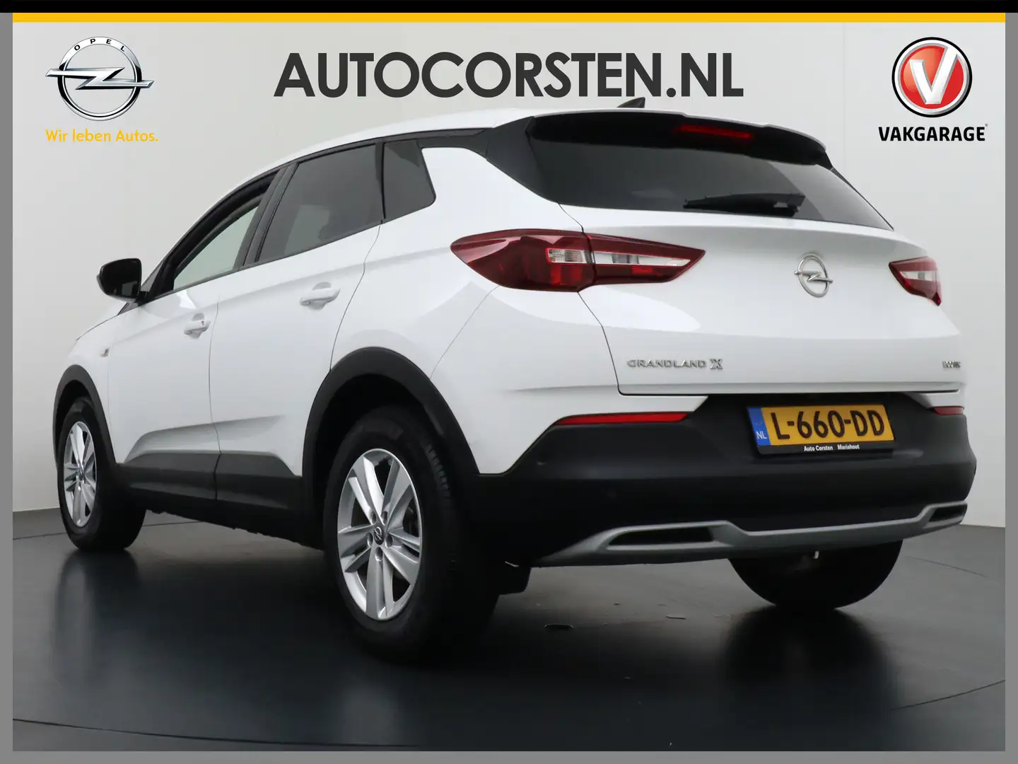 Opel Grandland X T131PK Apple Carplay Android Auto AGR-Comfortstoel Blanc - 2