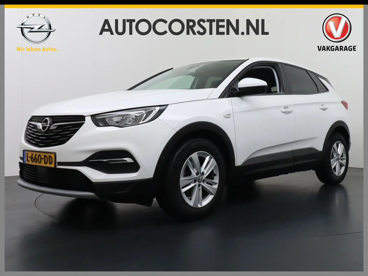 Opel Grandland X T131PK Apple Carplay Android Auto AGR-Comfortstoel Blanc - 1