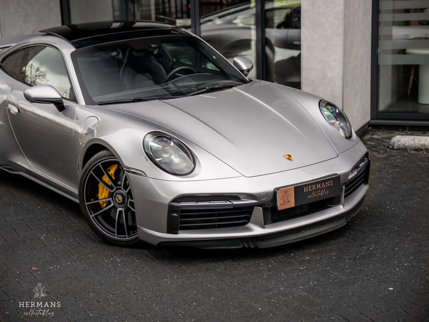 Porsche 911 3.8 Turbo S / Pano / Burmester / 18-Way / Appr Серый - 2