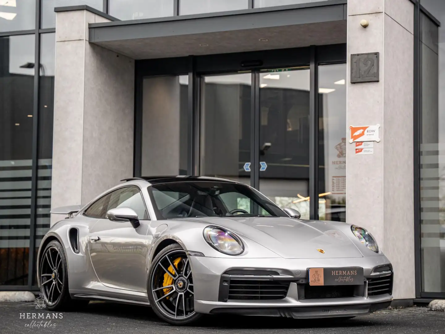 Porsche 911 3.8 Turbo S / Pano / Burmester / 18-Way / Appr Серый - 1