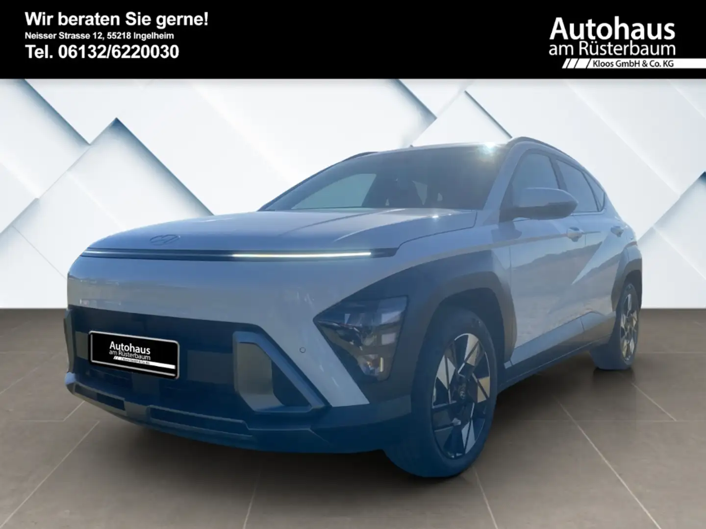 Hyundai KONA Trend 1.6 Hybrid SX2 (MY25) 6-DCT  el. Heckklappe, Weiß - 2