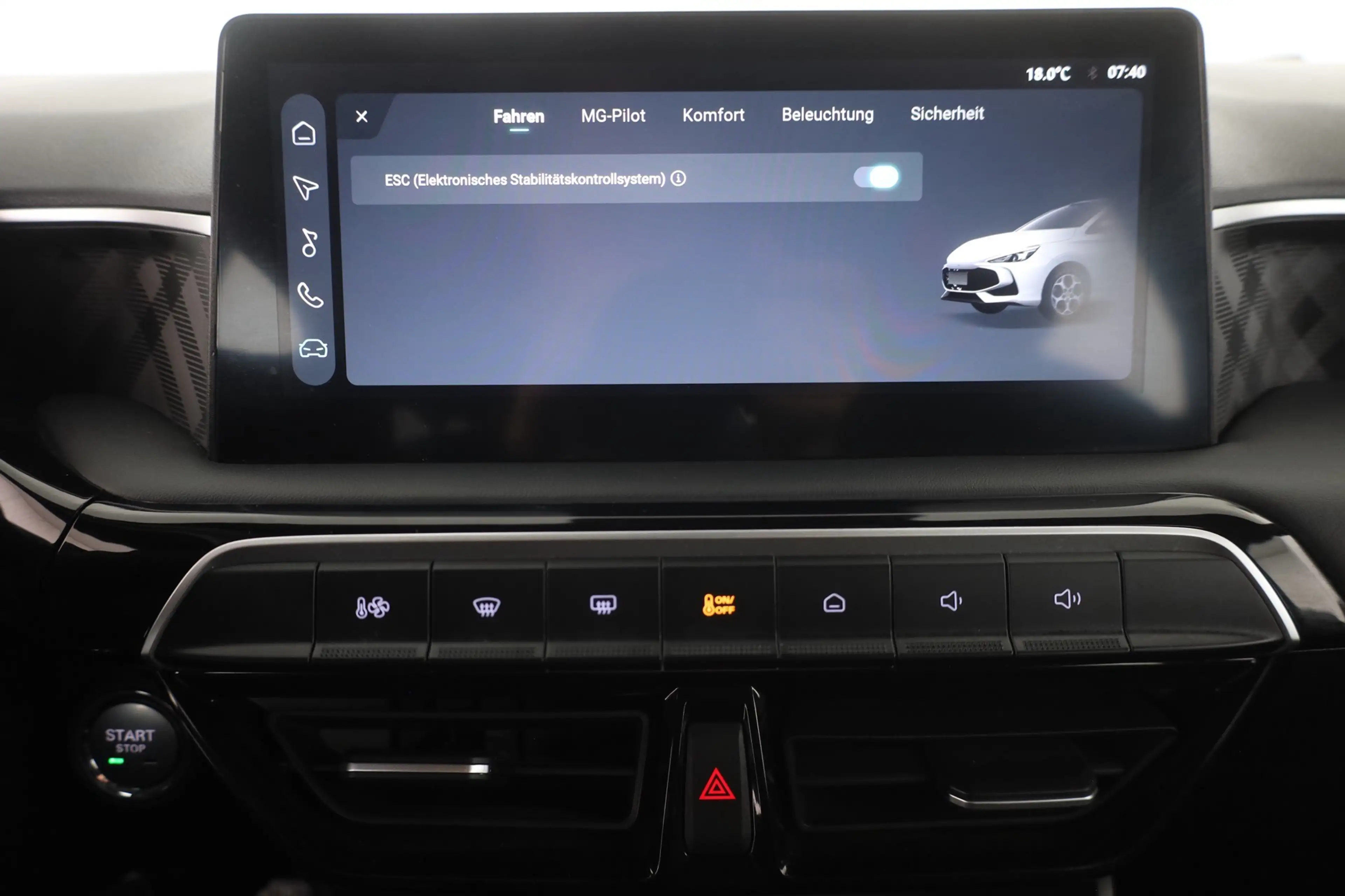 MG MG3 1.5 Comfort LED Navi Kamera — photo 13