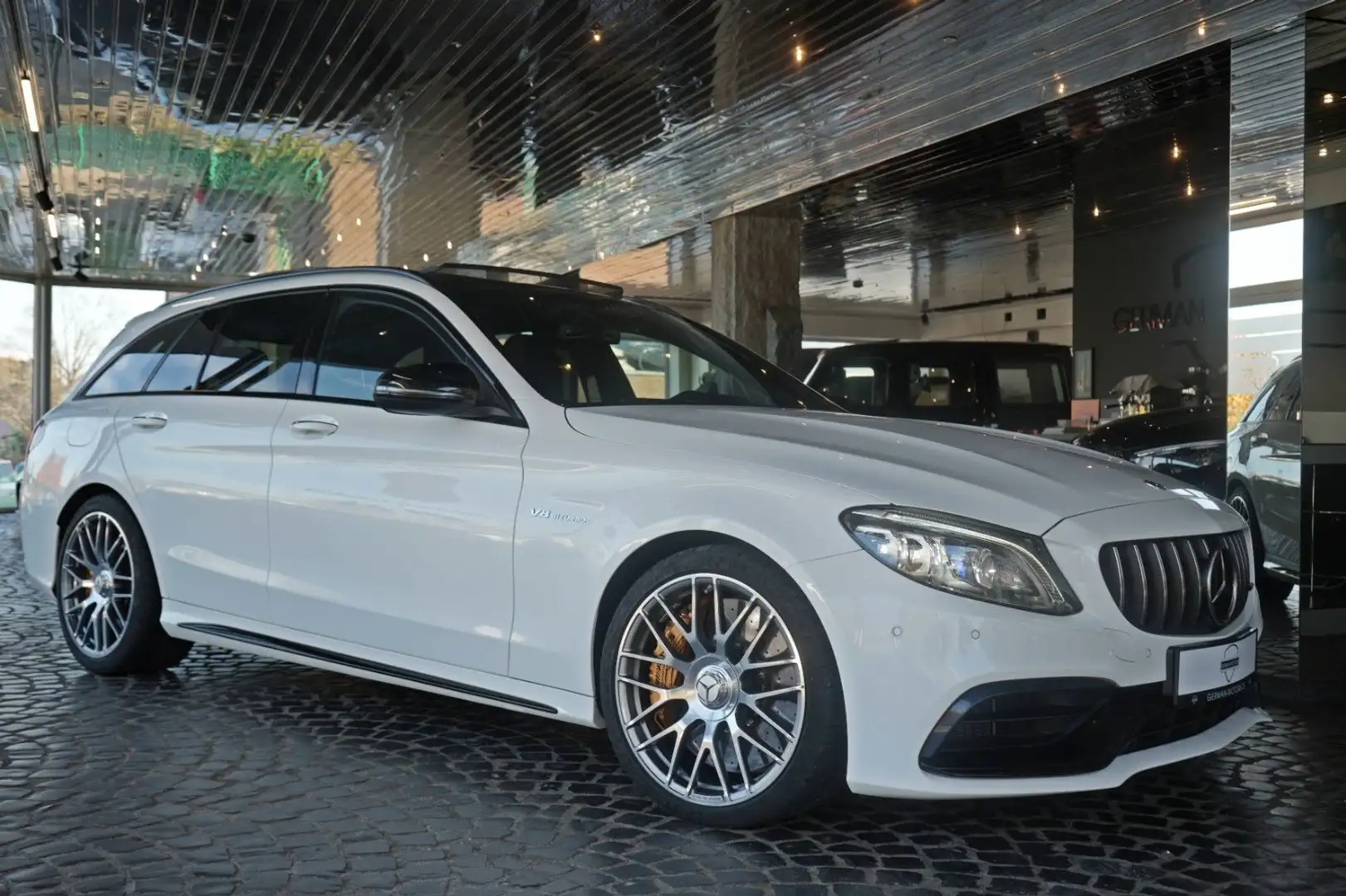 Mercedes-Benz C 63 AMG C 63 S T AMG DRIVERs PACKAGE|DESIGNO|KERAM|PANO Blanc - 1