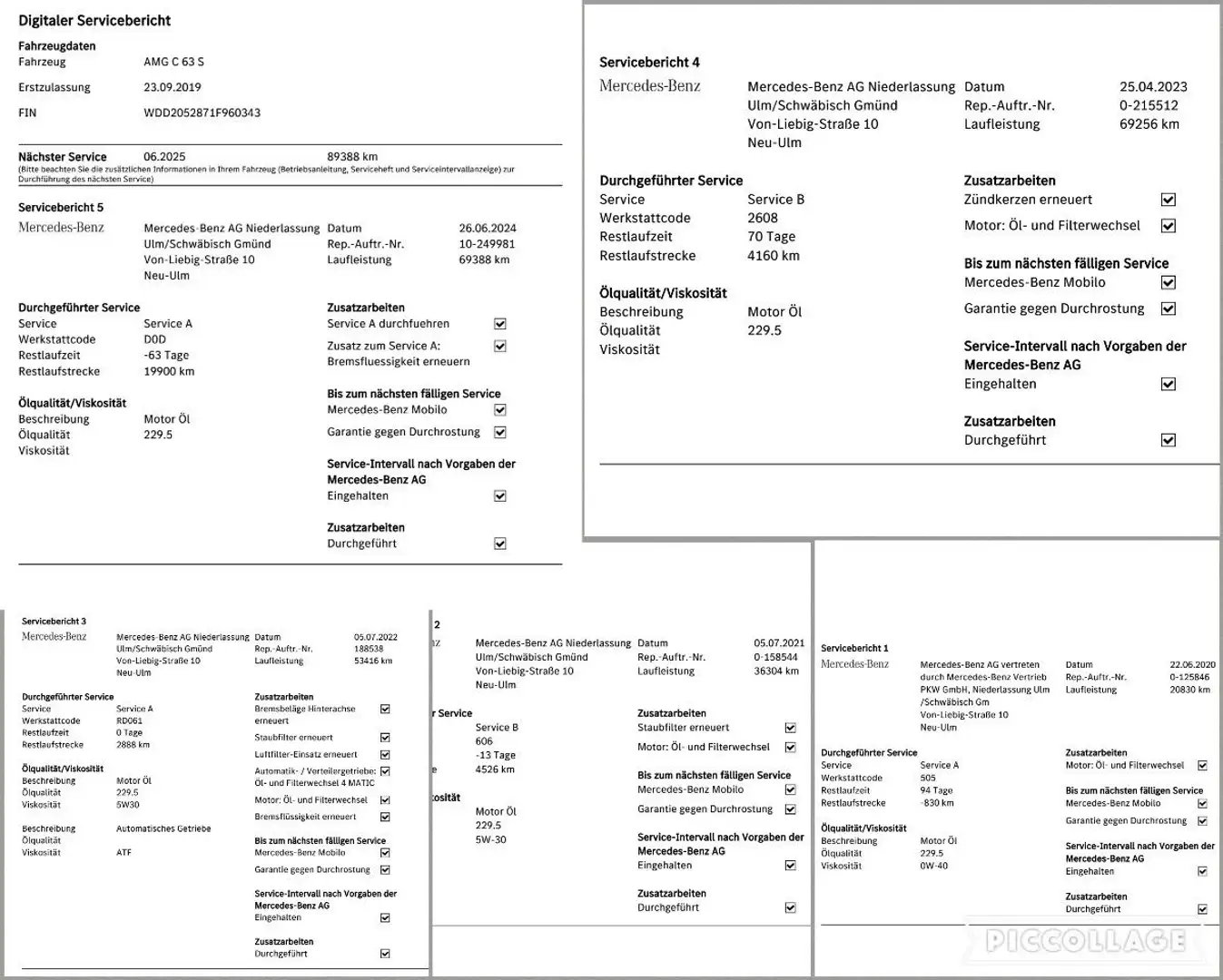 Mercedes-Benz C 63 AMG C 63 S T AMG DRIVERs PACKAGE|DESIGNO|KERAM|PANO Blanc - 2