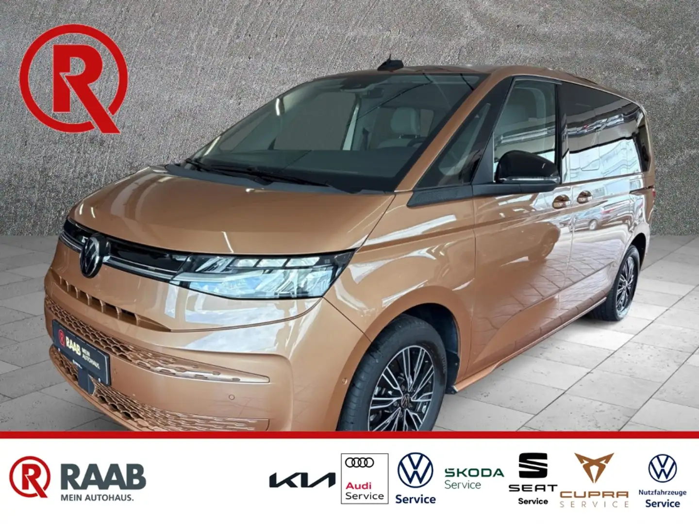Volkswagen T7 Multivan Life 2.0 TSI AHK Navi Rückfahrkam. PDCv+h SHZ Lenk Bronze - 1