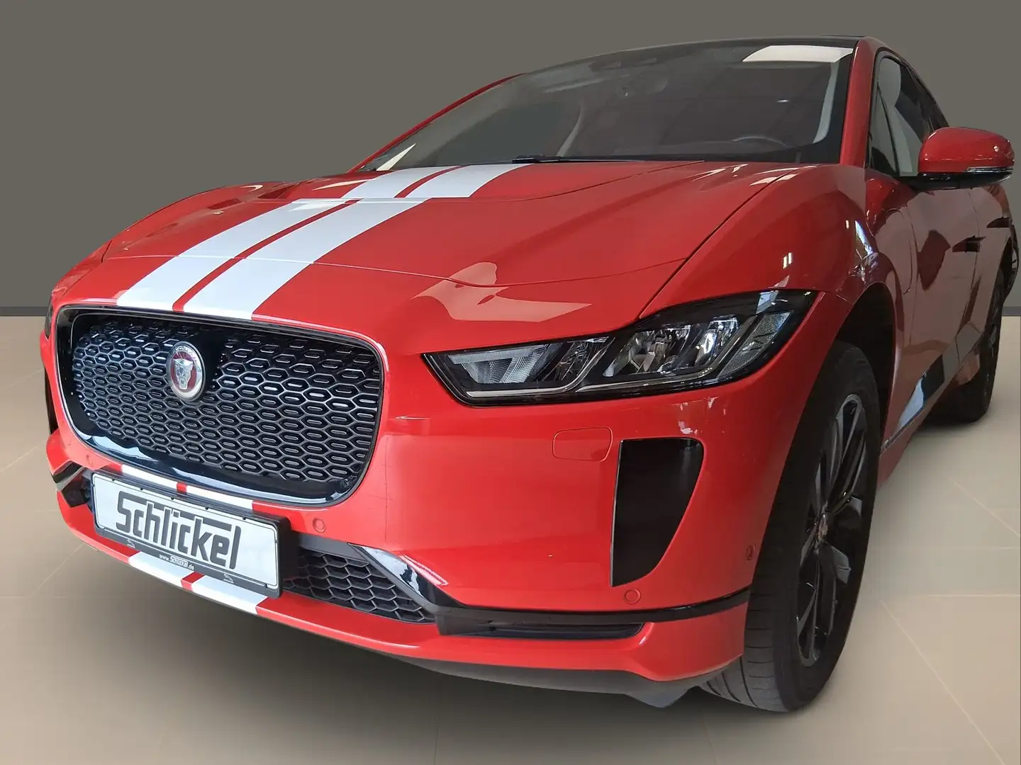 Jaguar I-Pace EV400 AWD S Navi Leder Kamera 360° ACC Head-Up Rot - 2