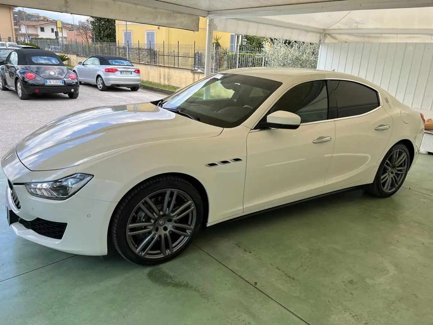 Maserati Ghibli 3.0 DIESEL V6 250 CV NERISSIMO EDITION  AUTO-PELLE Weiß - 2