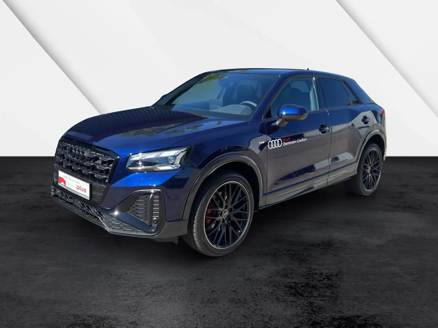 Audi Q2 40 TFSI quattro S line Black AHK Pano SONOS Mat... Blau - 2