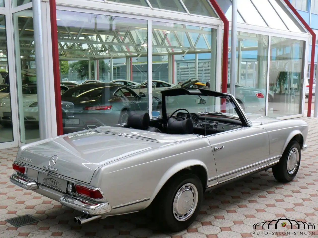 Mercedes-Benz SL 280 Cabrio, Pagode 2 Dächer, foto 3
