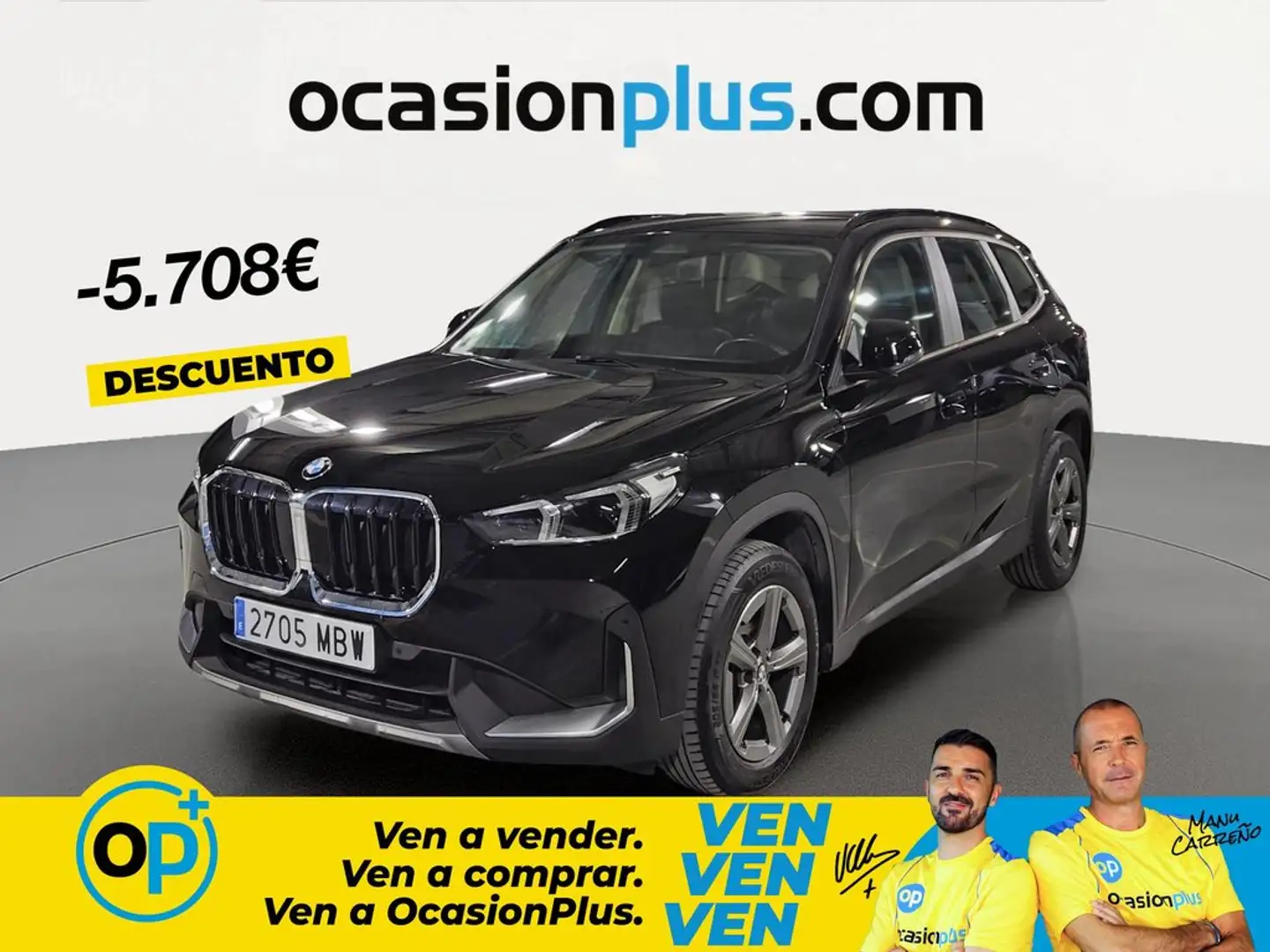 BMW X1 sDrive 18iA Negro - 1